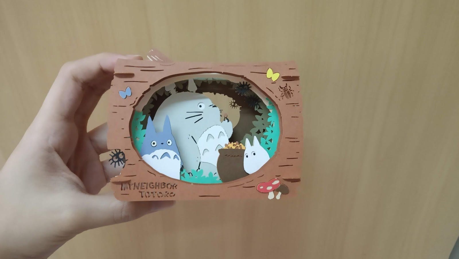 the store-bought diorama
