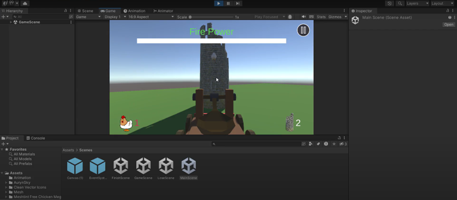 3D game exemplar