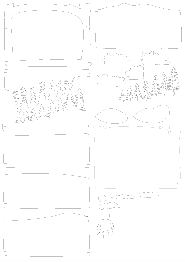 outlines