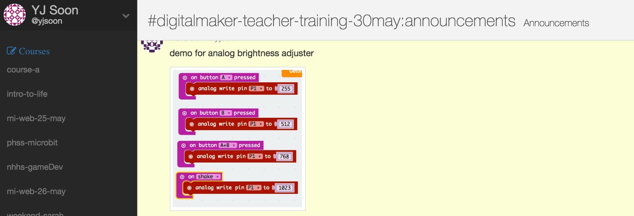It’s like Slack, but for the classroom
