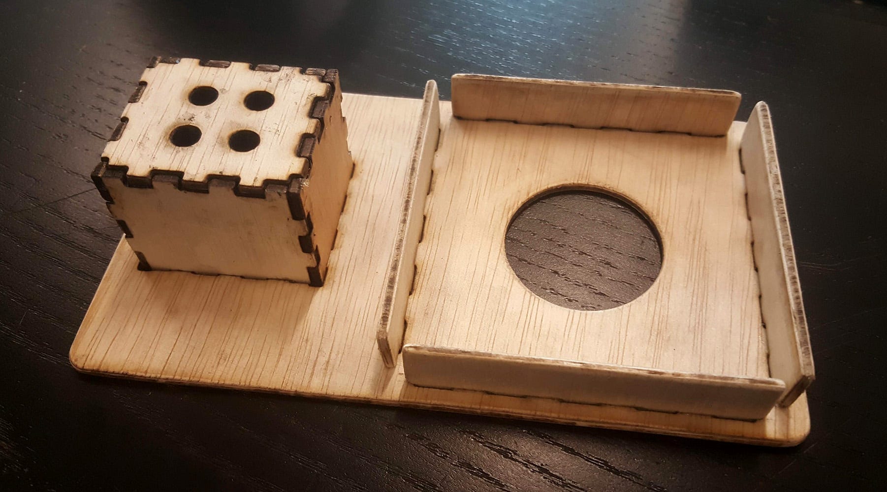 Cutting the parts to make a motor mount!