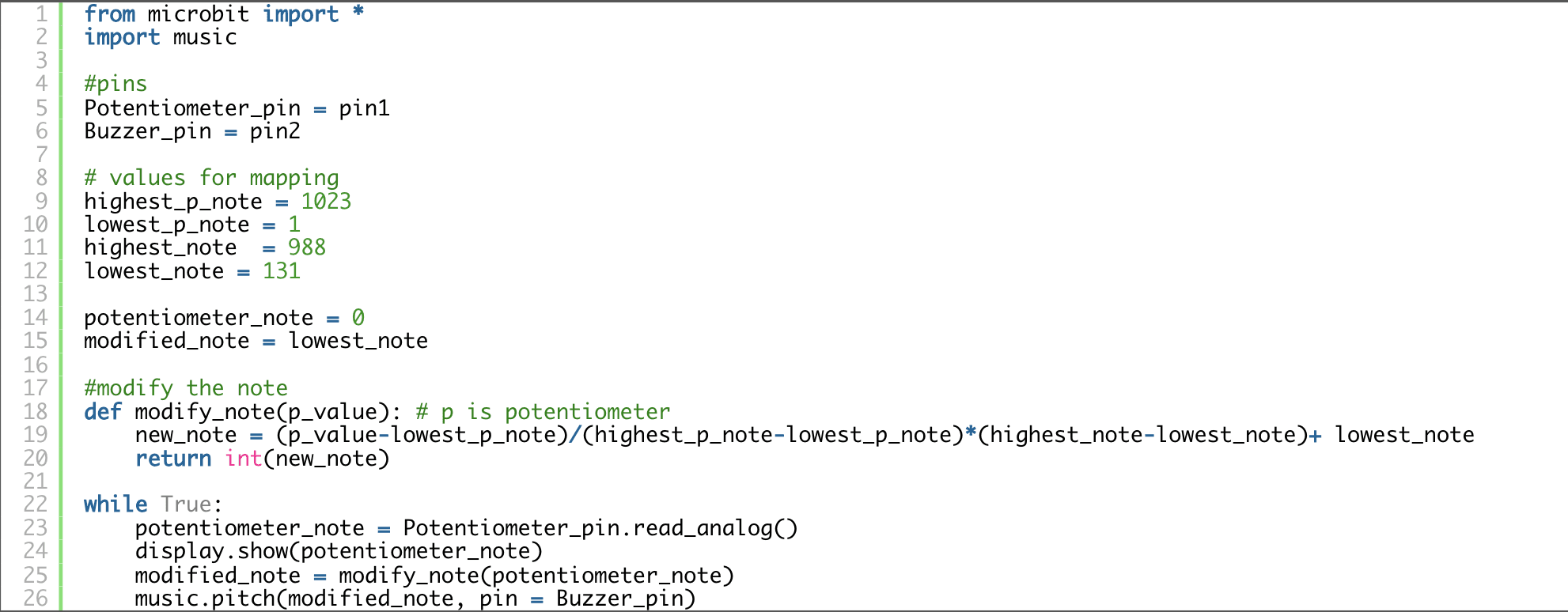 Project 03: Electro-Theremin