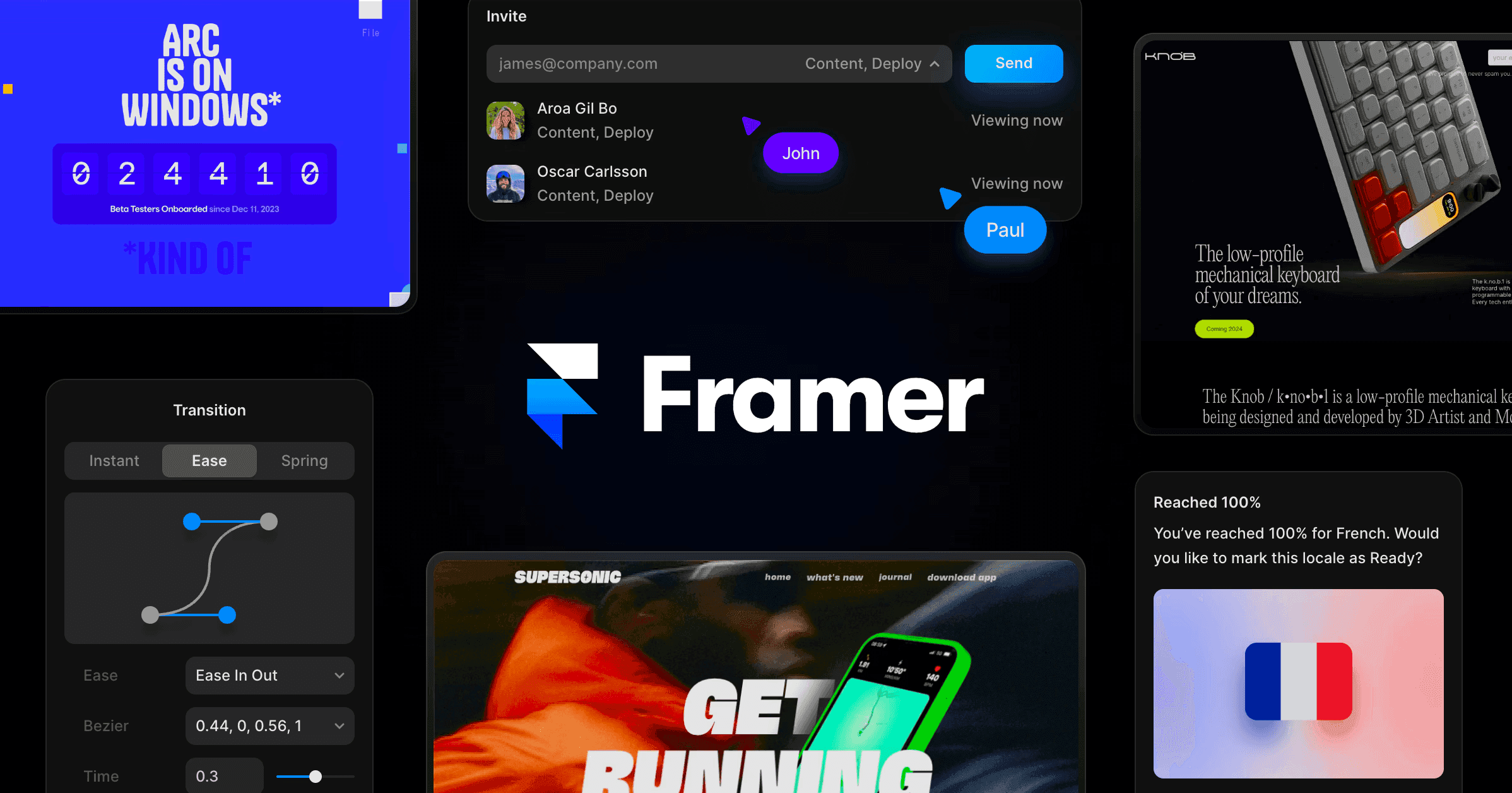 No-code Web Design (Framer)