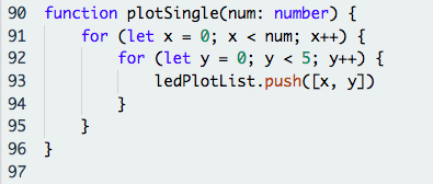Step 4: Write LEDPlotList Functions