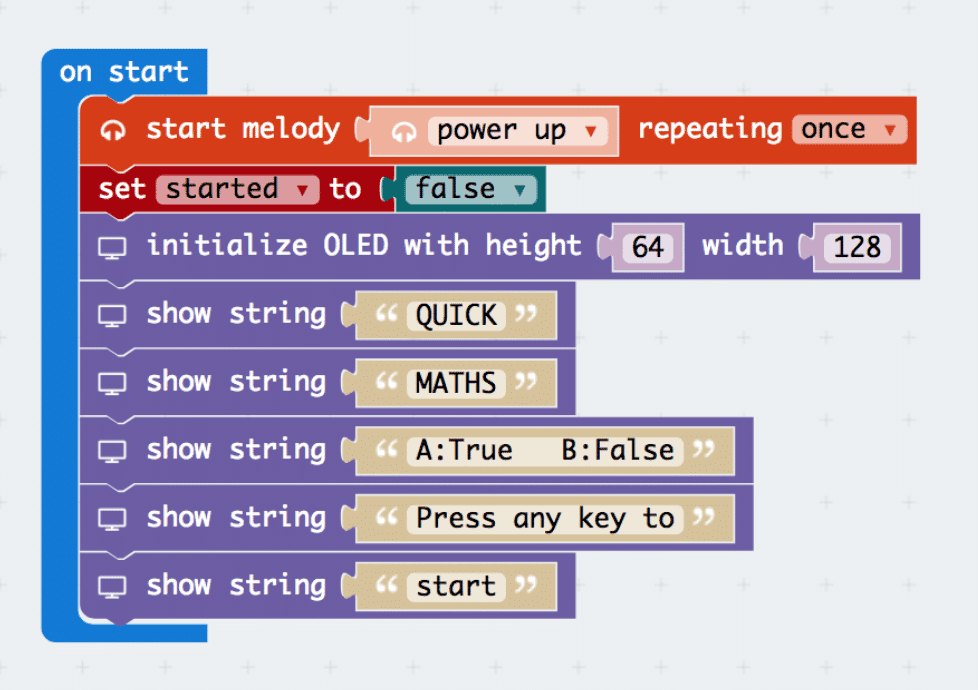 Step 3 – Coding Initial Screen