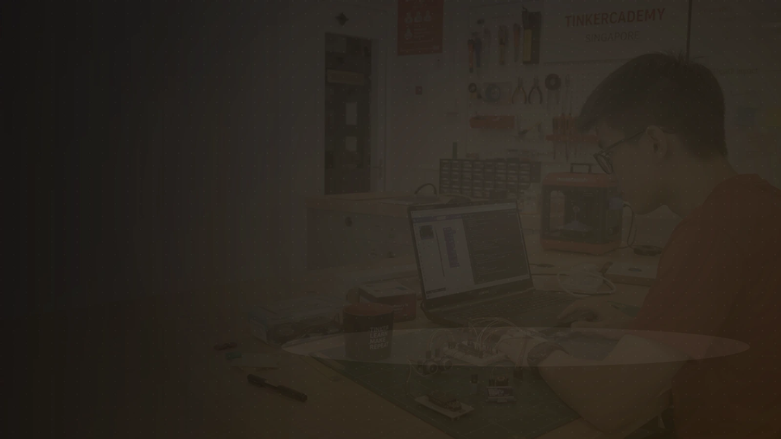 Certificate in Technology Foundations: Harnessing the Power of Internet of Things and Creative Digital Making banner background