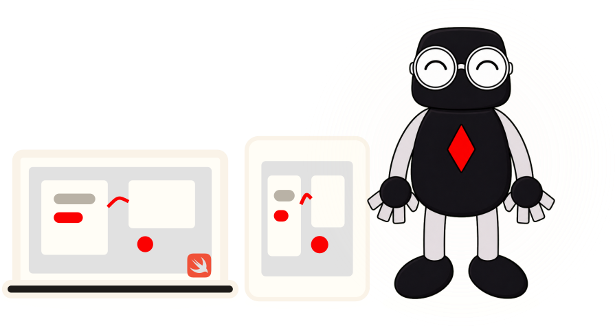Apple App Development — Track A: App Design & Prototyping banner illustration