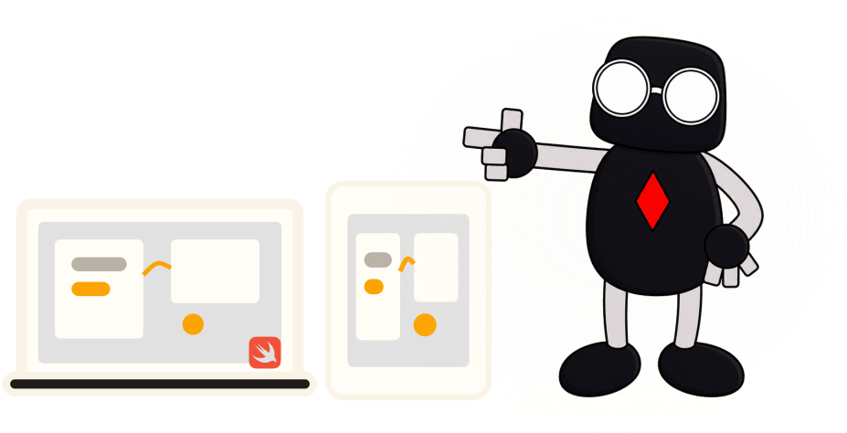 Apple App Development — Track A: App Design & Prototyping banner illustration
