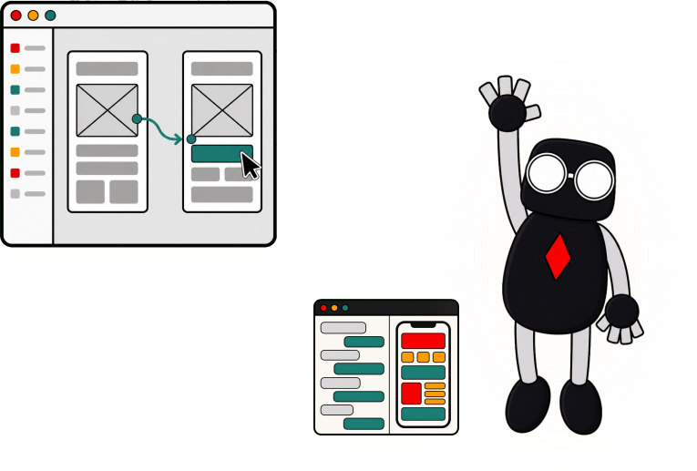 AI Product Design with Canva Code banner illustration