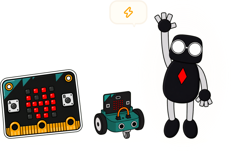 Digital Making with micro:bit banner illustration