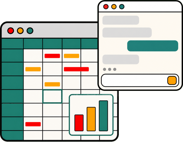 AI and Productivity with Microsoft Copilot banner illustration