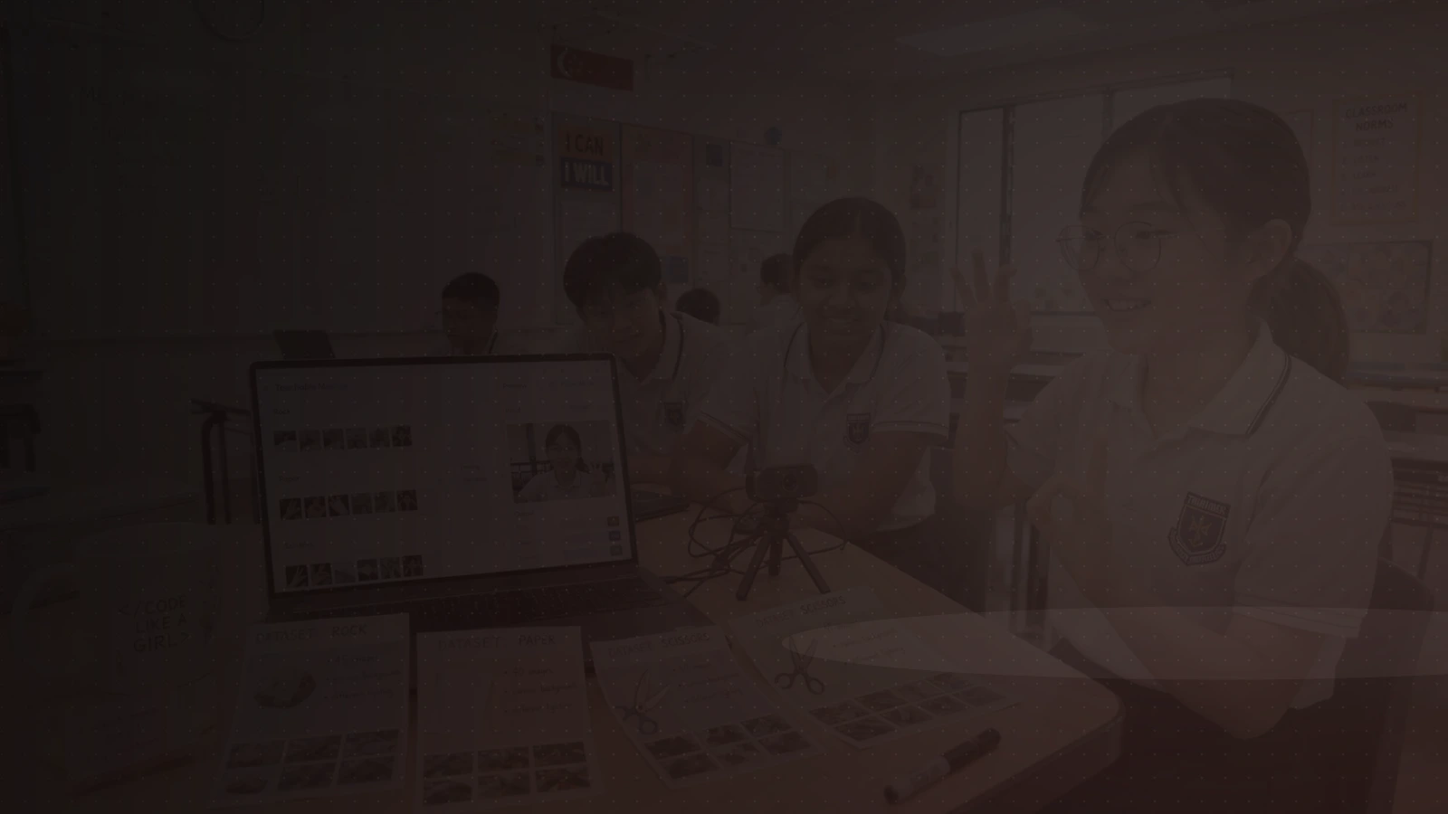 No-Code Machine Learning banner background