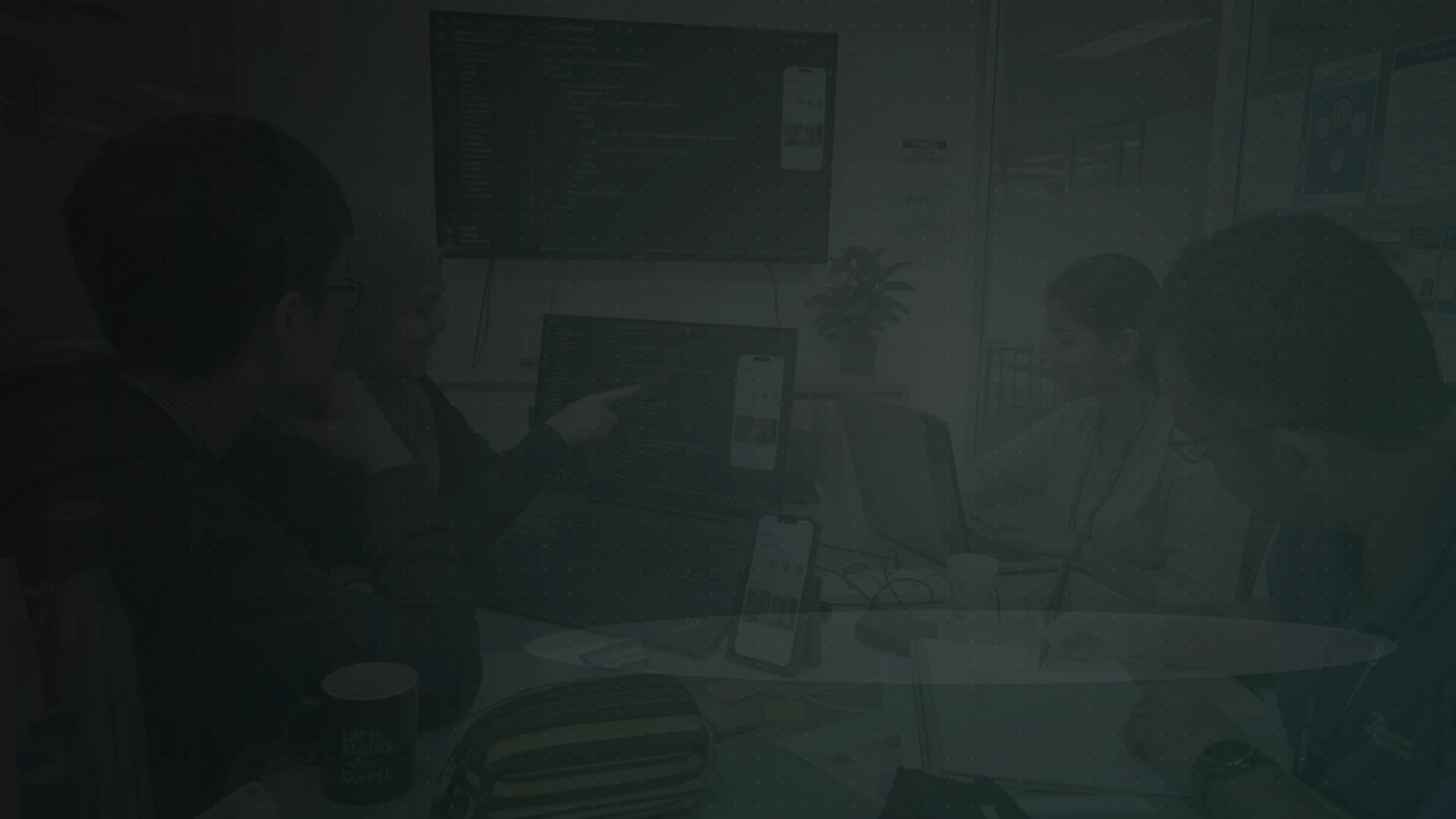 Professional Certificate in Mobile Application Development banner background