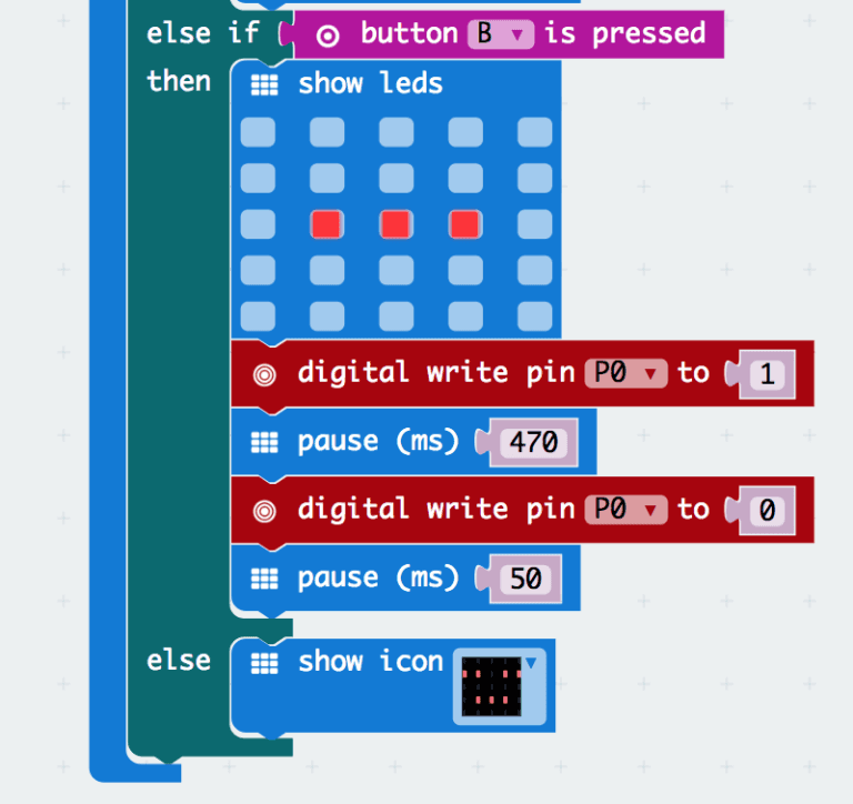 Step 3 – Sender: Button B