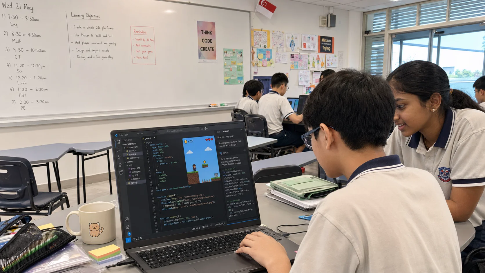 AI-Driven Game Development on Phaser