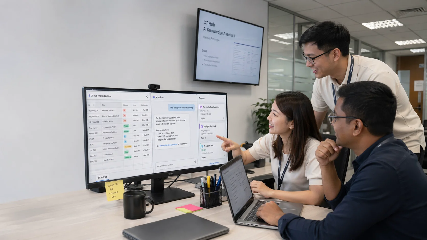 Knowledge-Powered AI with ChatGPT