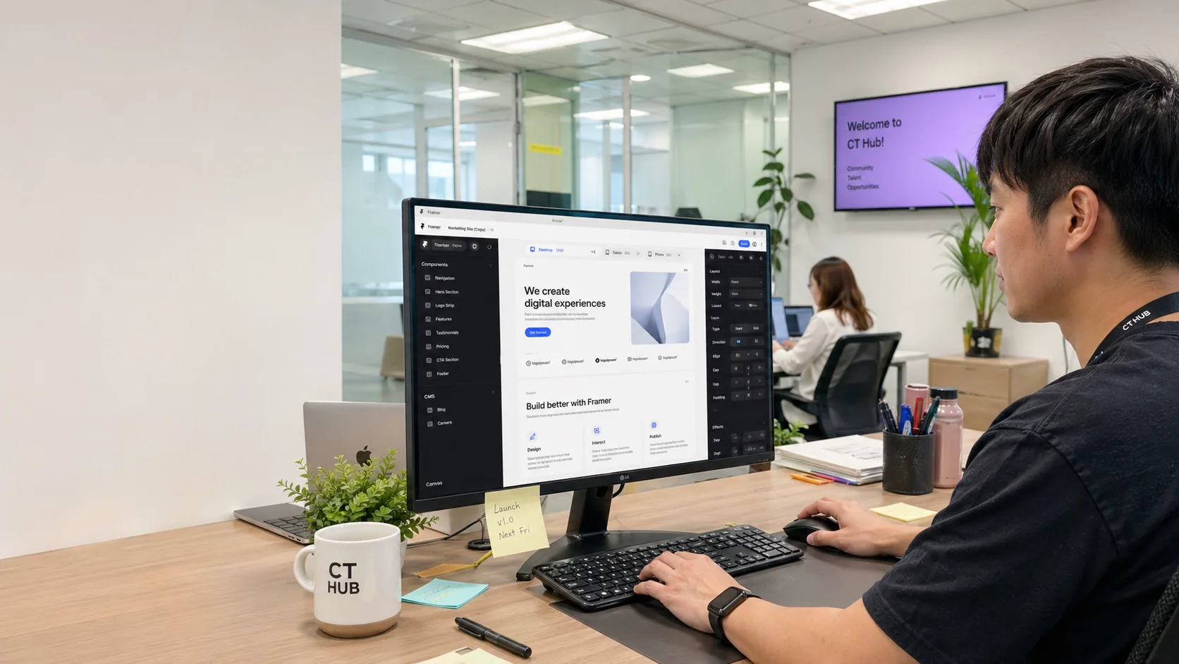 No-code Web Design (Framer)