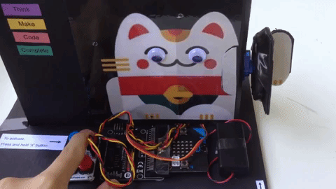 Making a Waving Fortune Cat