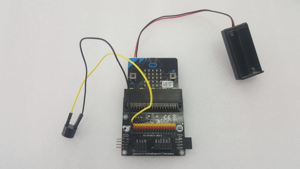 Step 1 – Connect the Micro:bit parts