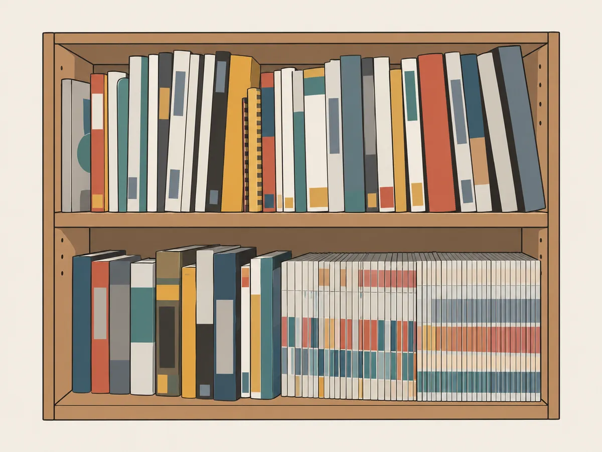 Illustration of the books