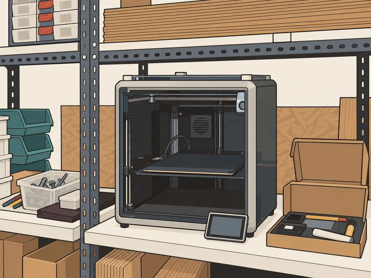 Illustration of the 3d printers