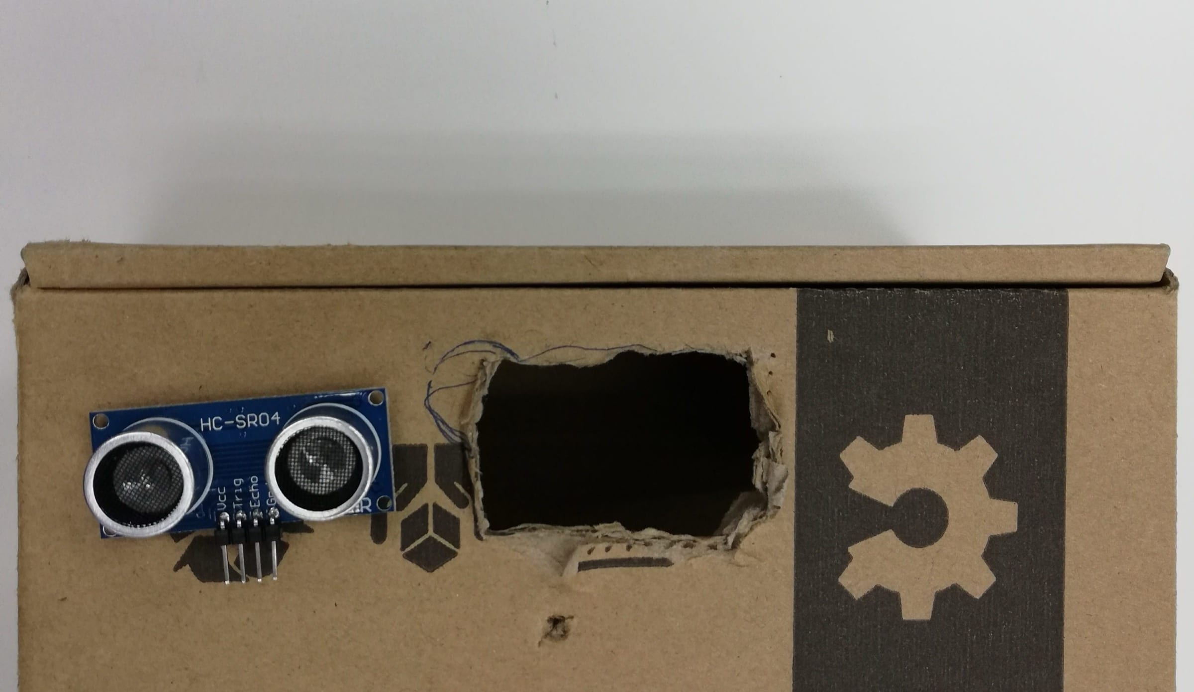 Step 1 - Cutting the Box!